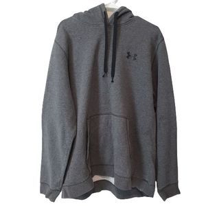 Under Armour  Grey Cold Gear Men's Hoodie Size 2 XL Full Zip Fitted  Jacket